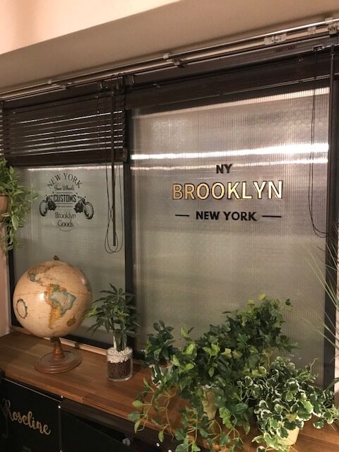 ブルックリン風内窓DIY